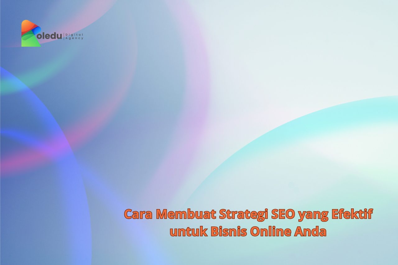 strategi SEO bisnis online