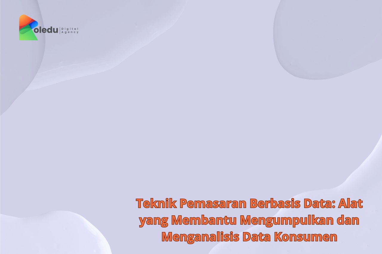 Pemasaran Berbasis Data​